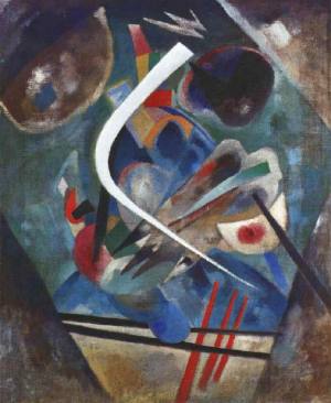 Wassily Kandinsky, Weißer Strich, 1920