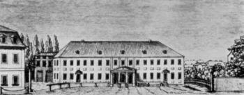 Hoftheater in Weimar um 1800