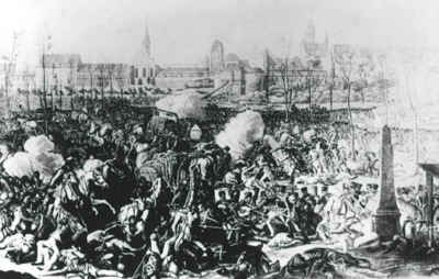 Die Vlkerschlacht bei Leipzig